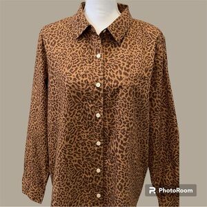 Style & Co Perfect Printed Shirt